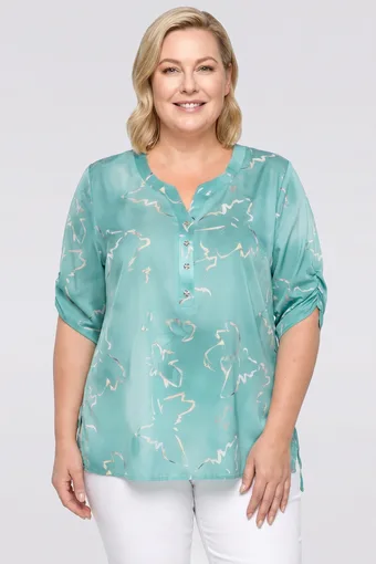 kopija od kopija od kopija od Peščeno bež vzorčasta bluza