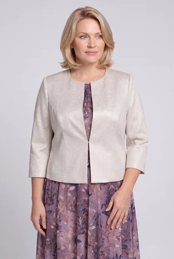 Zlata kratka blazer